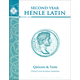 Second Year Henle Latin Quizzes & Tests