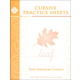 Cursive Practice Sheets