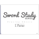 1 Peter Sword Study Tracing Sheet - King James Version