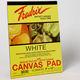 Fredrix White Canvas Pads 9