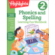 Second Grade Phonics and Spelling Learning Fun Workbook