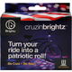 Cruzin Brightz Bike Light - Patriotic (Red/White/Blue)