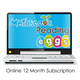 Reading Eggs and Mathseeds Online Family Plan Program : 12 month subscription - access for up to 4 children
