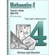 Mathematics Teacher's Guide 406-410 Sunrise Edition