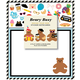Beary Busy Design Your Own Sticker Notecards