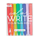 Color Write Fountain Pens (set of 8)