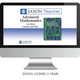 Saxon Math Homeschool Advanced Teacher Digital License 1 Year Digital 2nd Edition