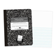 Hard Cover Black Marble Composition Book - Picture Story (100 sheet)