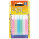 Washable Pastel Glitter Glue Set - 6 count (10ml)