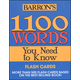 1100 Words You Need to Know Flash Cards