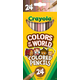 Crayola Colors of the World Colored Pencils - 24 count