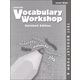 Vocabulary Workshop Enriched Test Booklet Form A Grade 5 (blue)