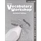 Vocabulary Workshop Enriched Test Booklet Form A Grade 4 (orange)