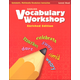 Vocabulary Workshop Enriched Student Edition Grade 1 (Red)