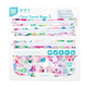 Clear Travel Bag 3 Pack (Watercolor)