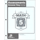 Math 5 Assessments Answer Key 4th Edition