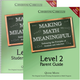 Making Math Meaningful 2 Parent/Teacher Combo Set (2021 edition)