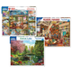 Scenery & Mystery Puzzle Bundle (set of three 1000-Piece Puzzles)