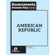 American Republic Student Assessment Key 5th Edition