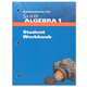 Algebra 1 Adaptations Student Workbook 4th Edition