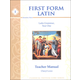 First Form Latin Teacher Manual,Second Edtn