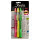 Sharpie Accent Retractable Highlighter With Smear Guard - Assorted 3 Color