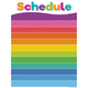 Write-On/Wipe-Off Colorful Schedule