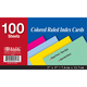 Ruled Colored Index Cards (3