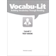 Vocabu-Lit J Test (Common Core Edition)