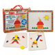 melissa & doug magnetic pattern block kit