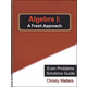 Algebra I: A Fresh Approach Even Answers & Solutions Manual (2016 Edition)