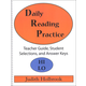 Daily Reading Practice Hi-Lo Teacher Guide