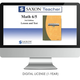 Saxon Math Homeschool Teacher Digital License 1 Year Digital Level 6/5 3rd Edition