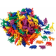 Wild Animals Counters - 10 shapes, 6 colors, 120 pcs.