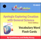 Apologia General Science 3rd Edition Flashcards Printed