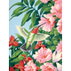 Hummingbird & Fuchsias Paint-By-Number (Intermediate)