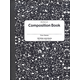 Composition Book - 100 sht, h/c, Wide ruled