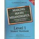 Making Math Meaningful 1 Student Workbook (2023 edition)