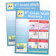 A+ Interactive Math 4th Grade Full Curriculum Textbook & Workbook Bundle