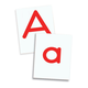 Alphabet Letter Tiles 2-Sided, upper/lower cs
