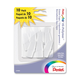 Hi-Polymer White Cap Erasers 10-Pack