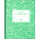 Flex Cover Green Marble Composition Notebook - Grade 1 (Ruled - 50 sheets)