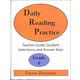 Daily Reading Practice Teacher Guide Grade 9