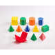 2D3D Geometric Solids (12 shapes in 5 colors)