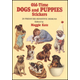 Old Time Dogs & Puppies Small Format Stickers