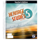 Heritage Studies 5 Home School Teacher Book & CD 3rd Edition