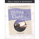 Writing & Rhetoric Book 4: Chreia & Proverb Teacher's Edition
