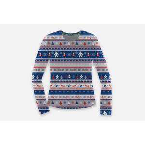 brooks running christmas sweater