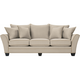 Briarwood Microfiber Sofa - Light Taupe & Khaki | Raymour & Flanigan