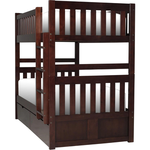 raymour and flanigan bunk bed with storage dandk organizer